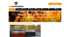 Desktop Screenshot of firesuppression.co.uk