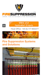 Mobile Screenshot of firesuppression.co.uk