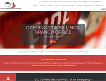 Tablet Screenshot of firesuppression.net